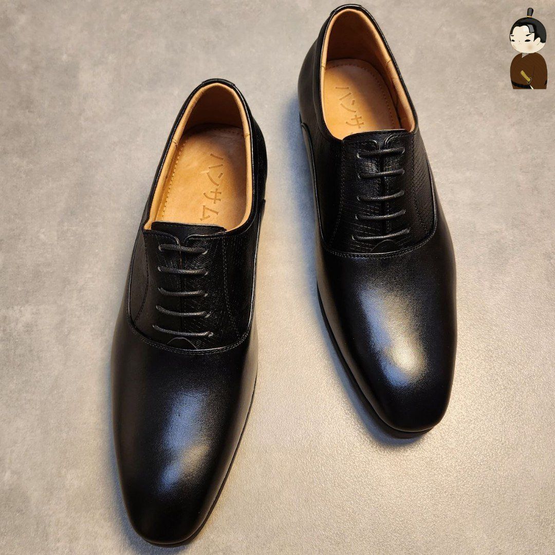 Hansamu Emboss Oxford HI Black
